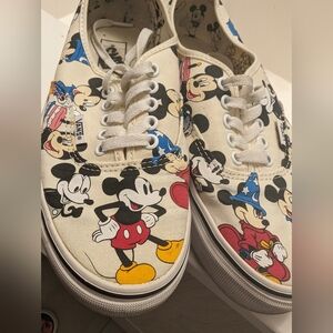 Disney vans women's mickey print